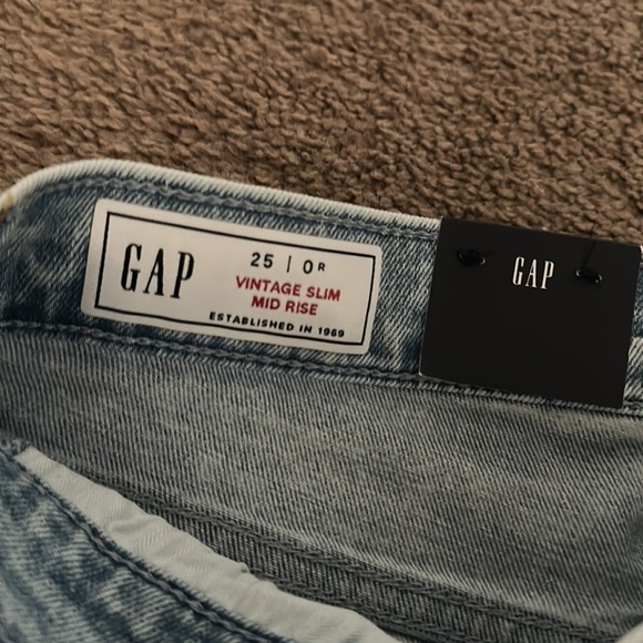 GAP VINTAGE SLIM MID RISE JEANS - Picture 4 of 4